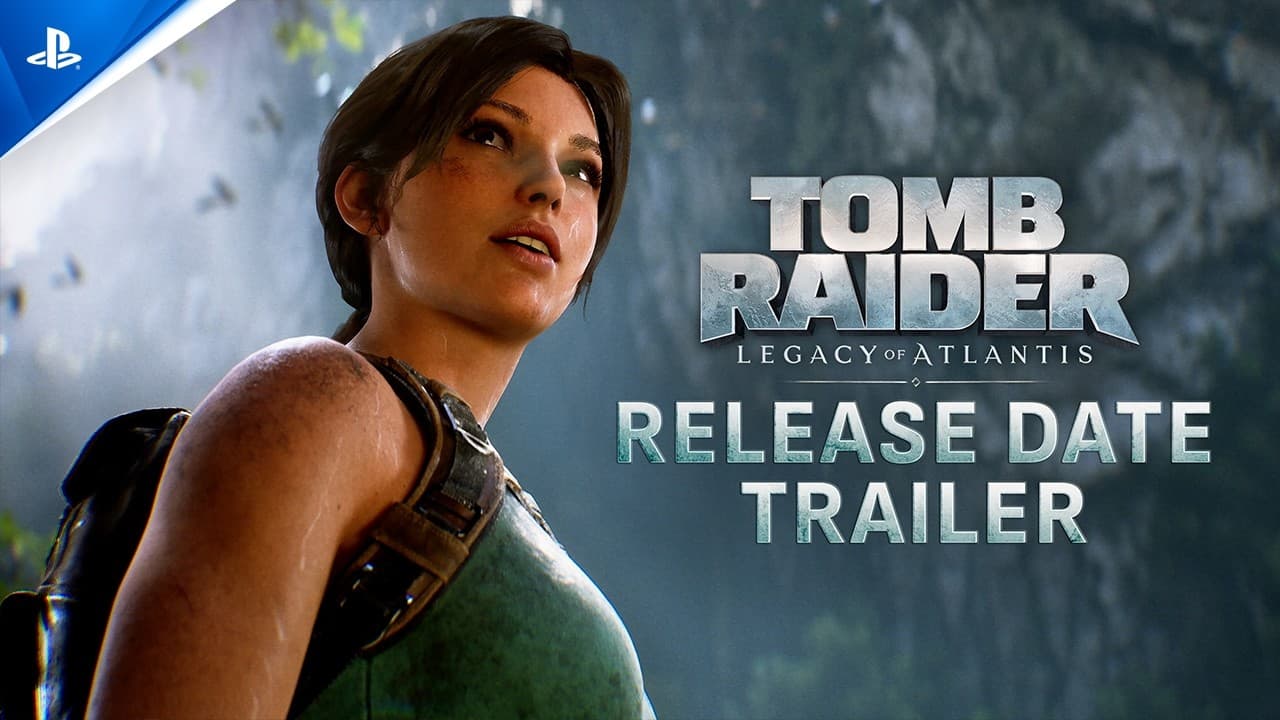 Tomb Raider: Legacy of Atlantis - Release Date Trailer PS5 Games