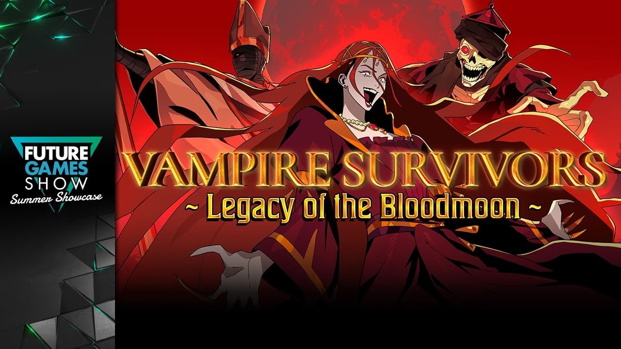 Vampire Survivors - Legacy of the Blood Moon Reveal Trailer