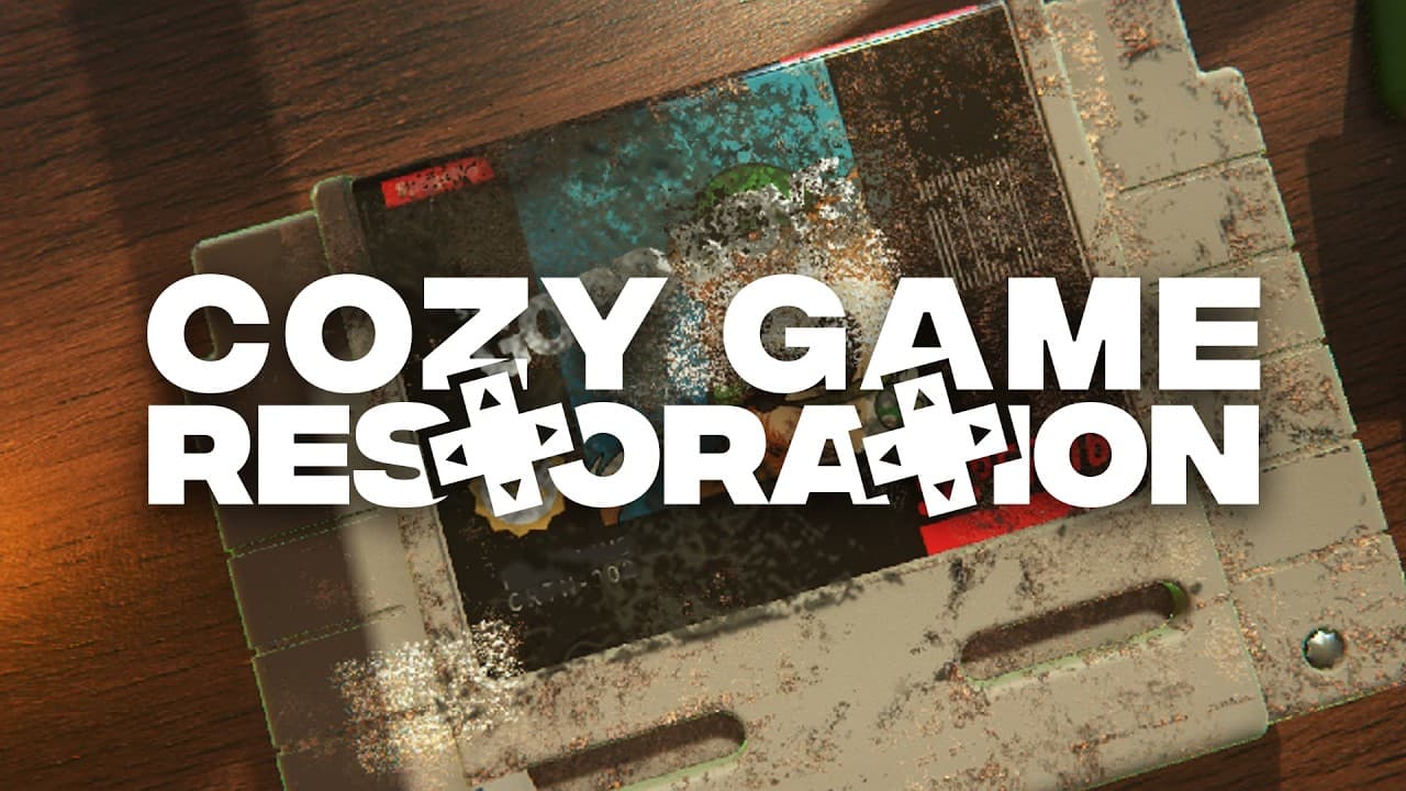 Cozy Game Restoration - Release Date Trailer