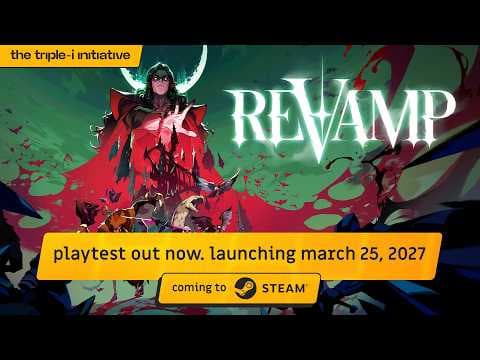 ReVamp - Release Date & Playtest Trailer | The Triple-i Initiative