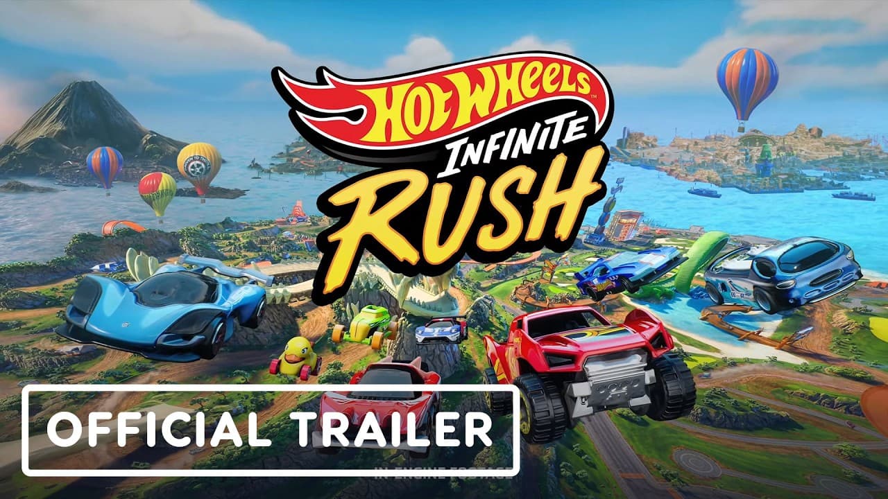 Hot Wheels Infinite Rush - Official Reveal Trailer IGN Summer of Gaming