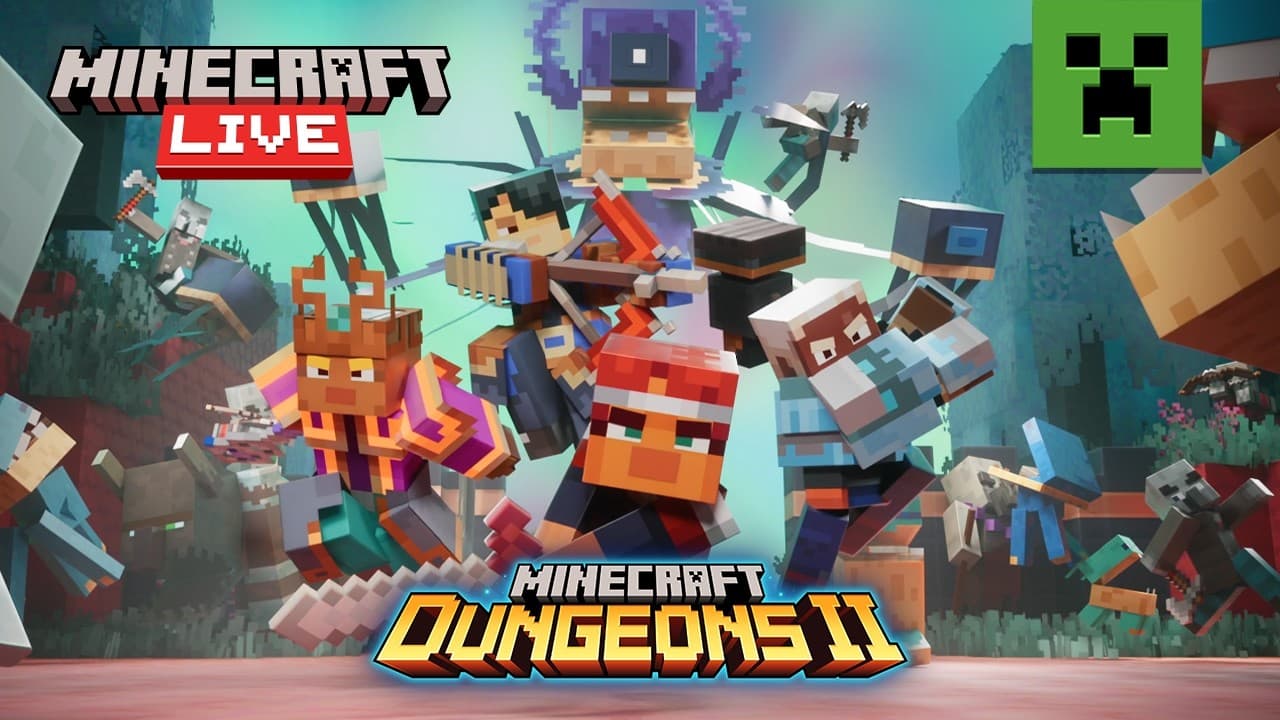 GET READY FOR MINECRAFT DUNGEONS II Minecraft LIVE