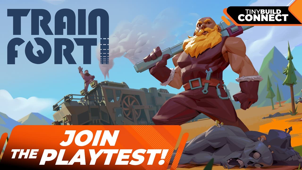 Trainfort - Playtest Announcement Trailer
