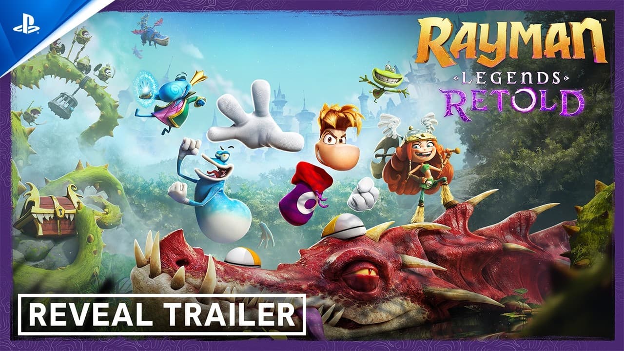 rayman legends: retold - Reveal Trailer PS5 Games