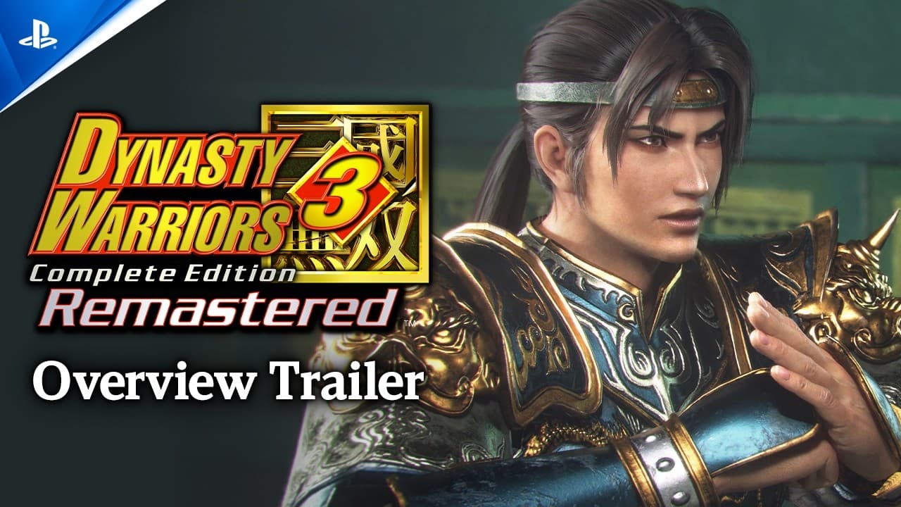 Dynasty Warriors 3: Complete Edition Remastered - Overview Trailer PS5 Games
