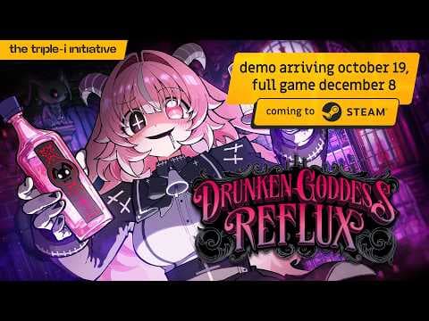 Drunken Goddess Reflux - Demo & Release Date Trailer | The Triple-i Initiative