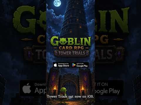 Goblin Card RPG: Tower Trials — Official Trailer