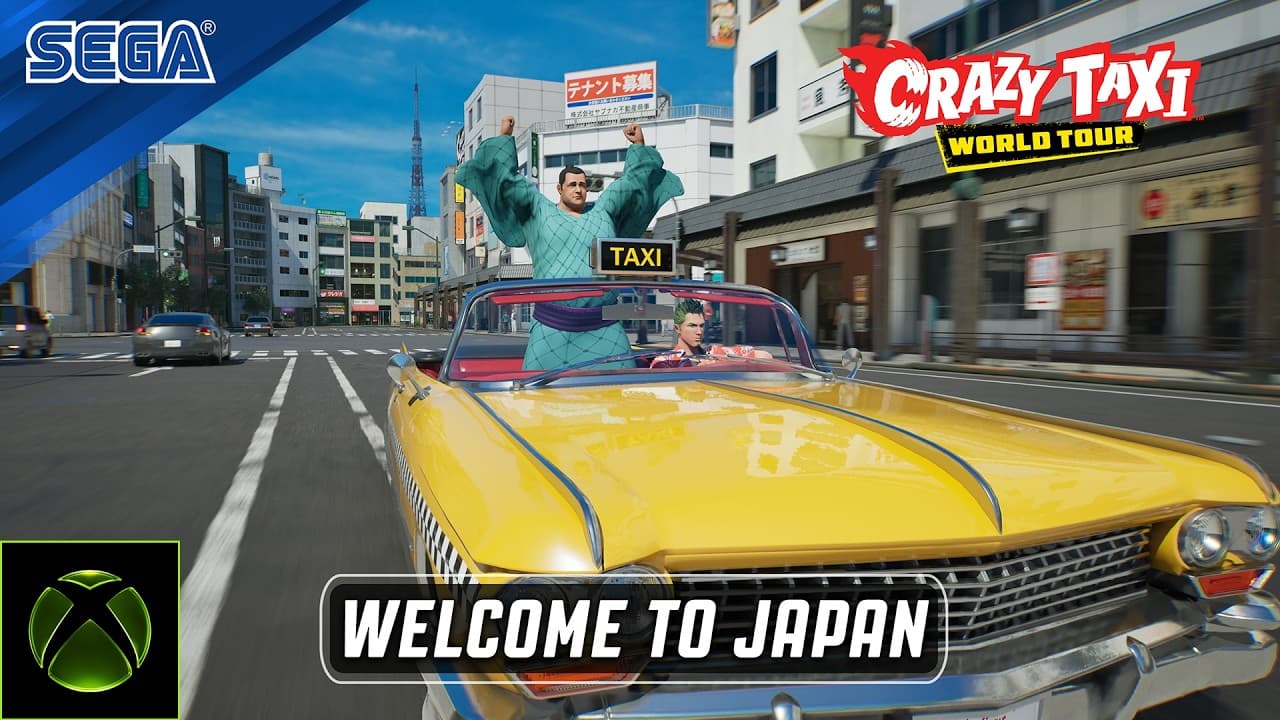 Crazy Taxi World Tour Welcome to Japan