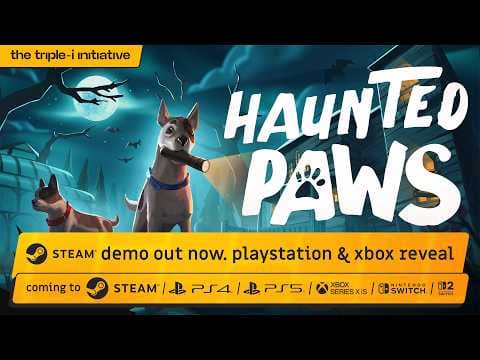 Haunted Paws - Demo Launch & Consoles Announcement Trailer | The Triple-i Initiative