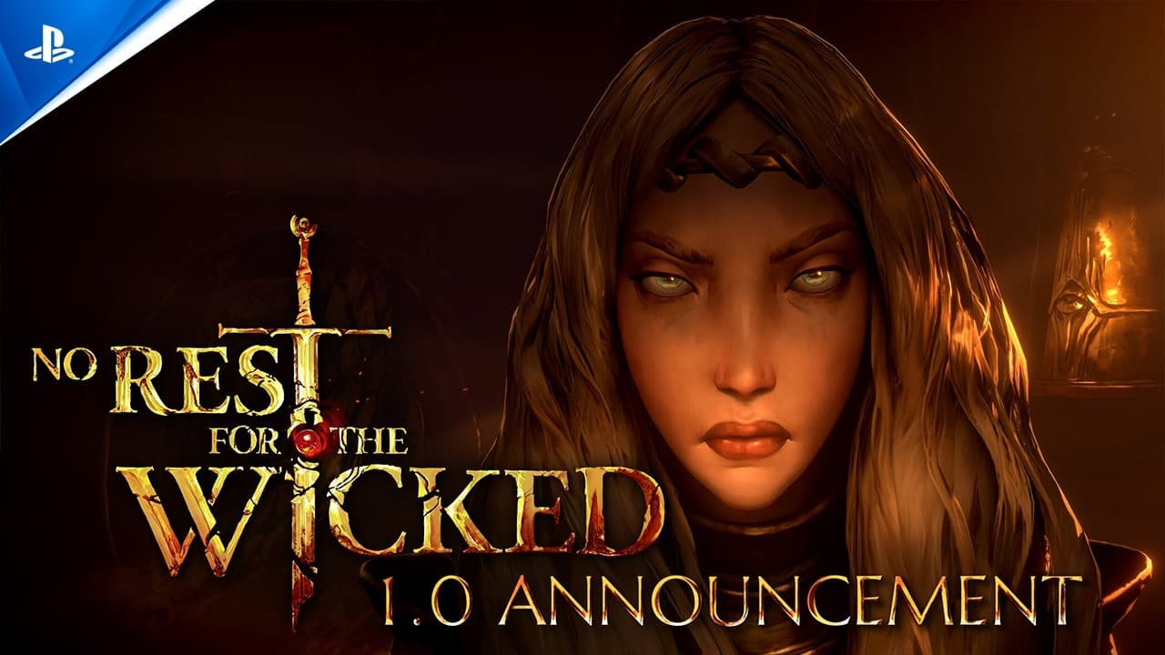No Rest for the Wicked - 1.0 Announce Trailer PS5 Games