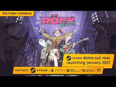 ROCKBEASTS - Release Window & Demo Launch Trailer | The Triple-i Initiative