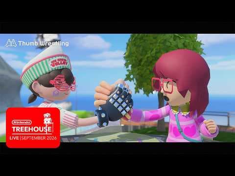 Nintendo Switch Sports Resort — Nintendo Treehouse gameplay